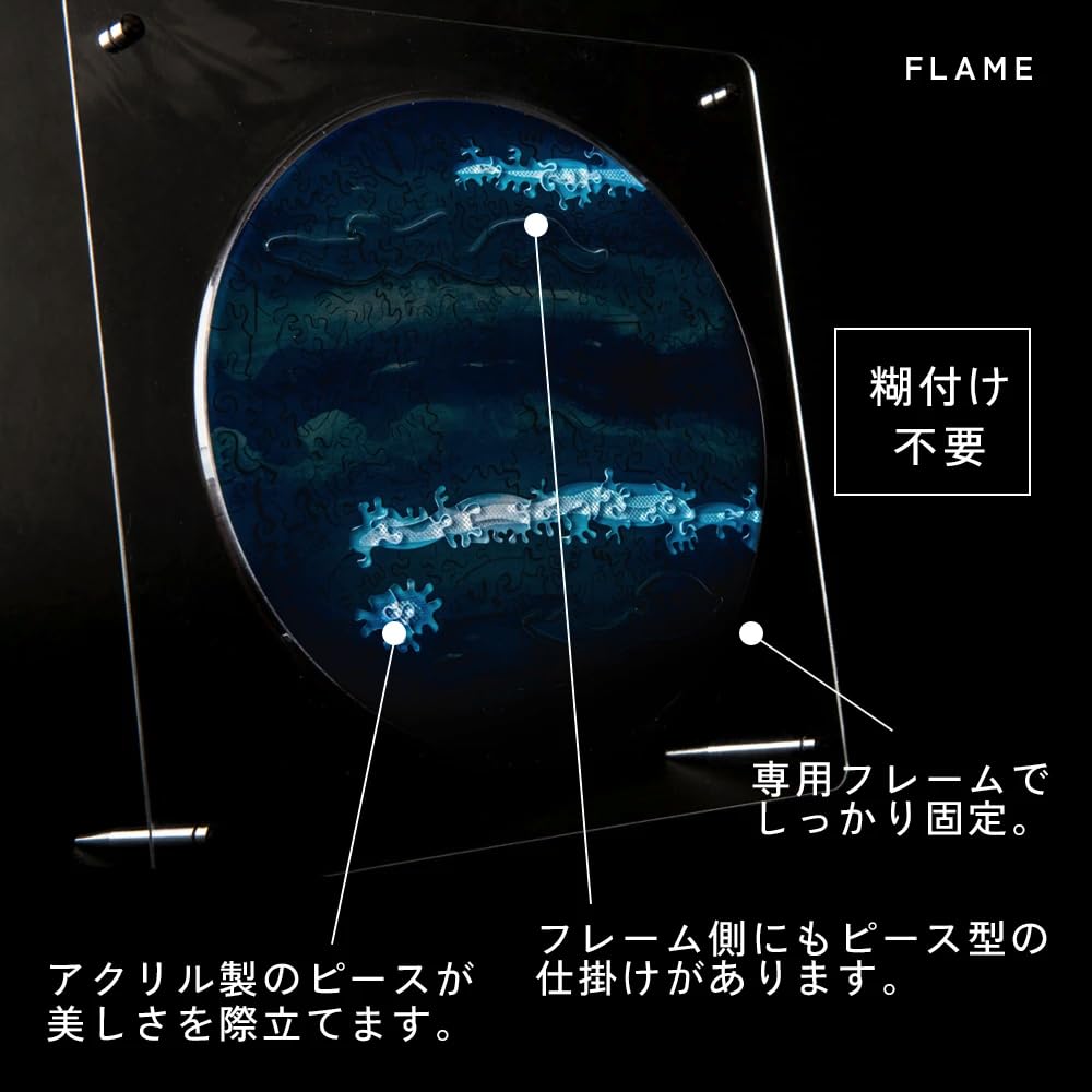 Amazon | 宇宙の破片 ジグソーパズル 海王星 専用フレームセット